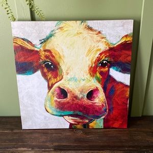 Cow Art Canvas